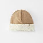 Bonnet Teddy Cloby réversible - marron