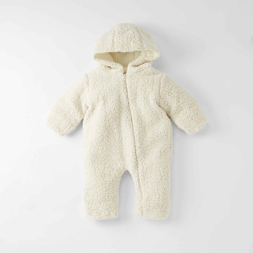Cloby combinaison teddy / Teddy Suit - blanc cassé