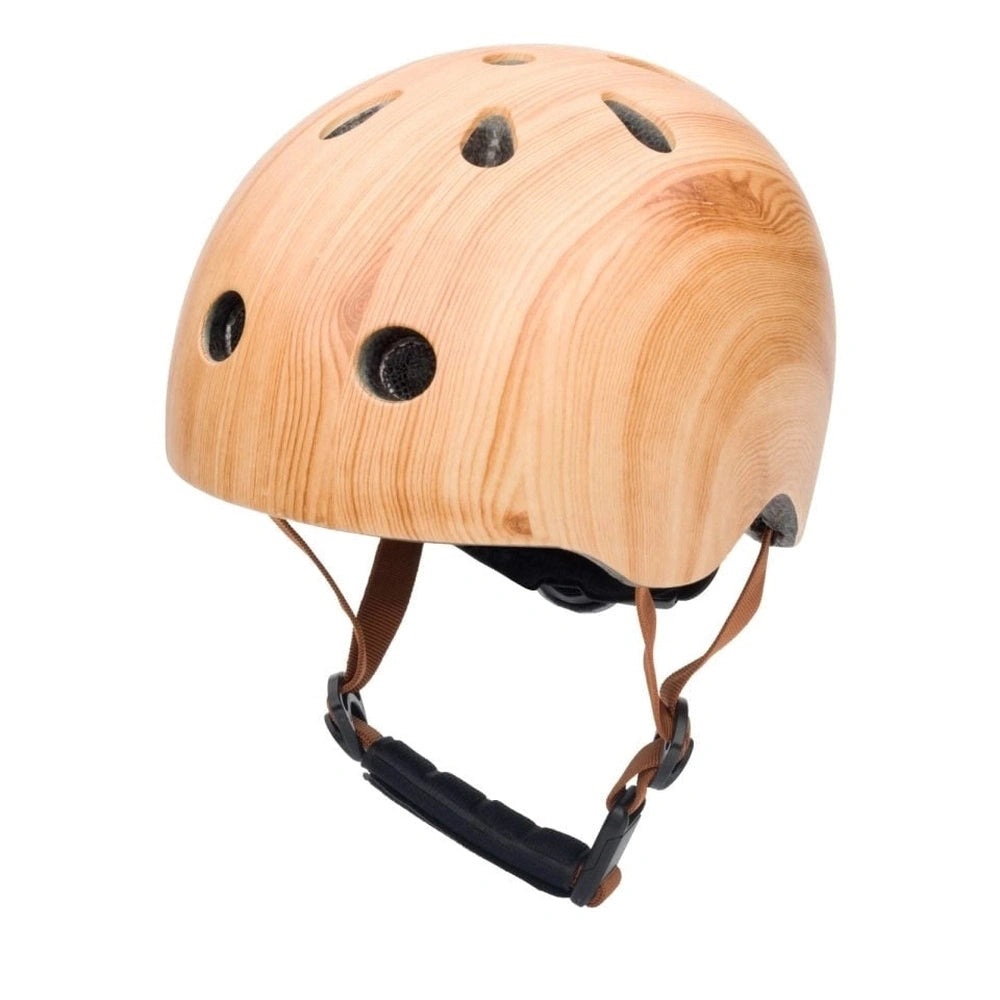 Trybike CoConuts Casque XS - imprimé bois