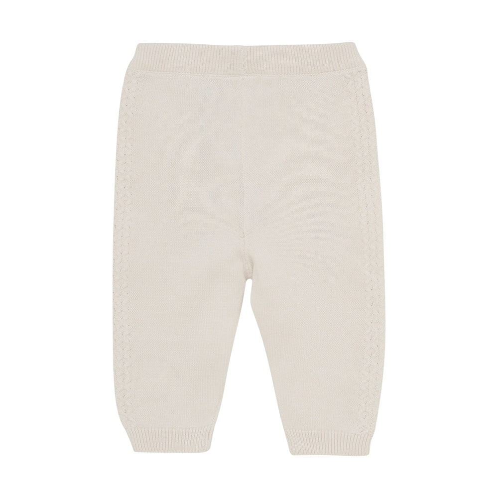Pantalon tricoté Fixoni - Eggnog