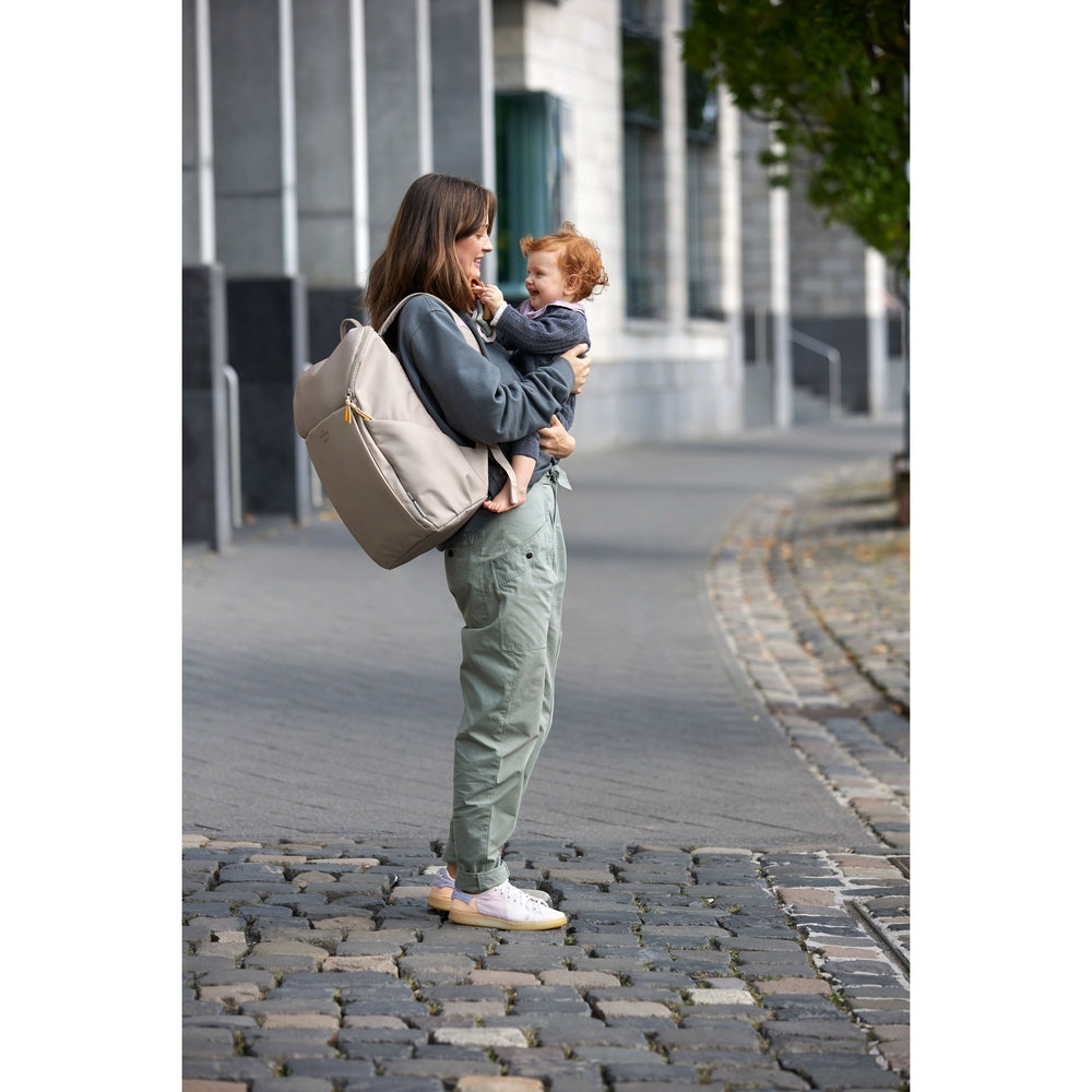 Sac à langer Lässig Slender Up Backpack - Taupe