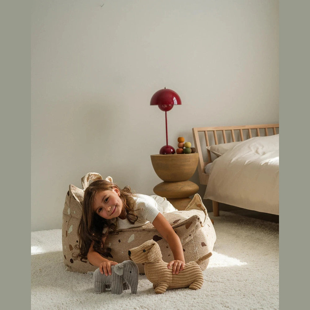 Fauteuil pouf WigiWama - Terrazzo Sand