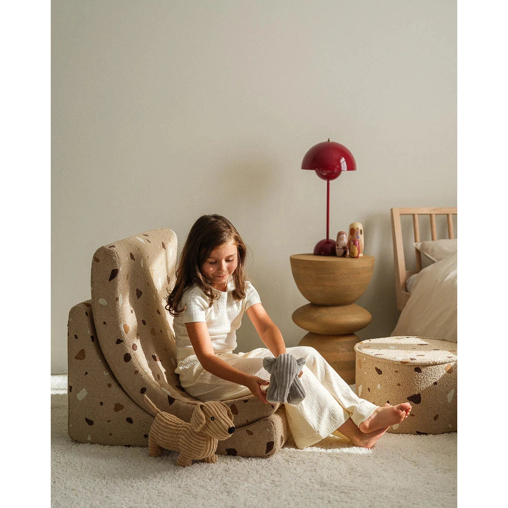 Wigiwama Fauteuil de détente - Moon Chair - Terrazzo Sand