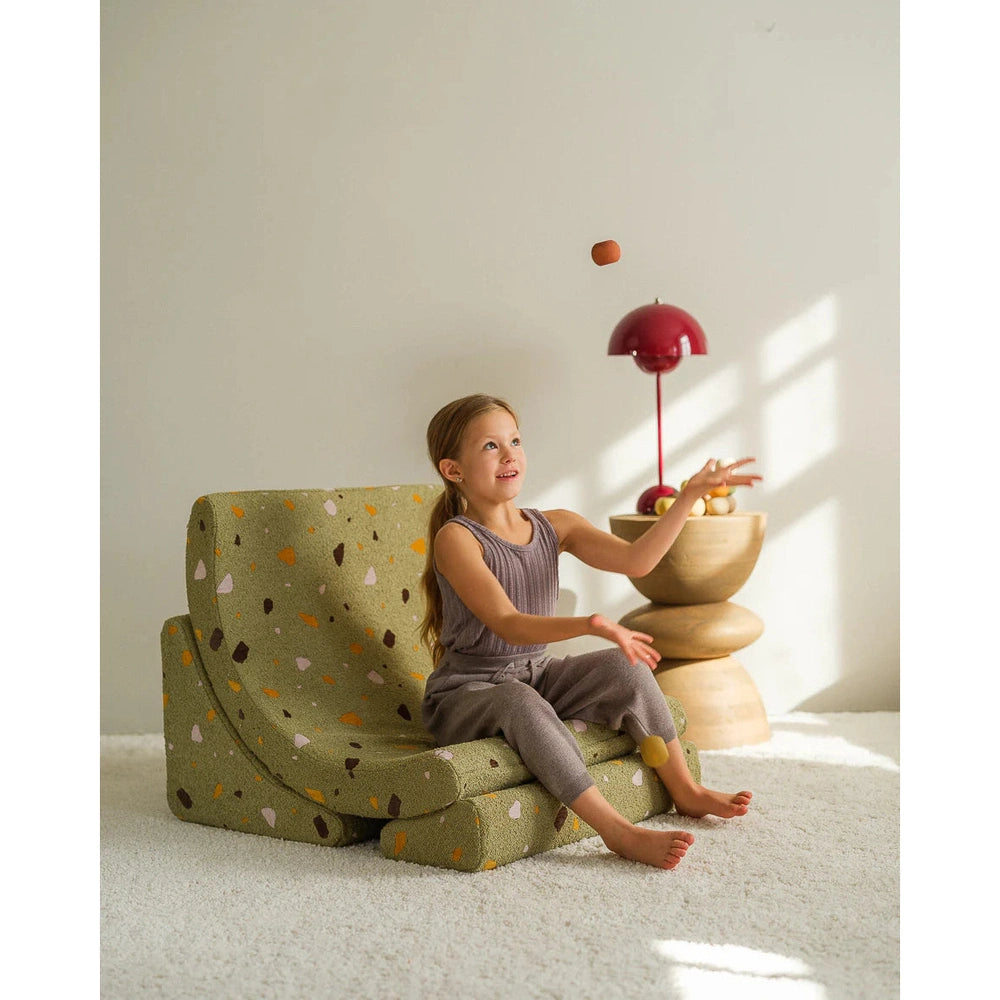 Wigiwama fauteuil lounge - Moon Chair - Terrazzo Moss