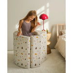 Wigiwama Fauteuil lounge - Moon Chair - Marbre terrazzo