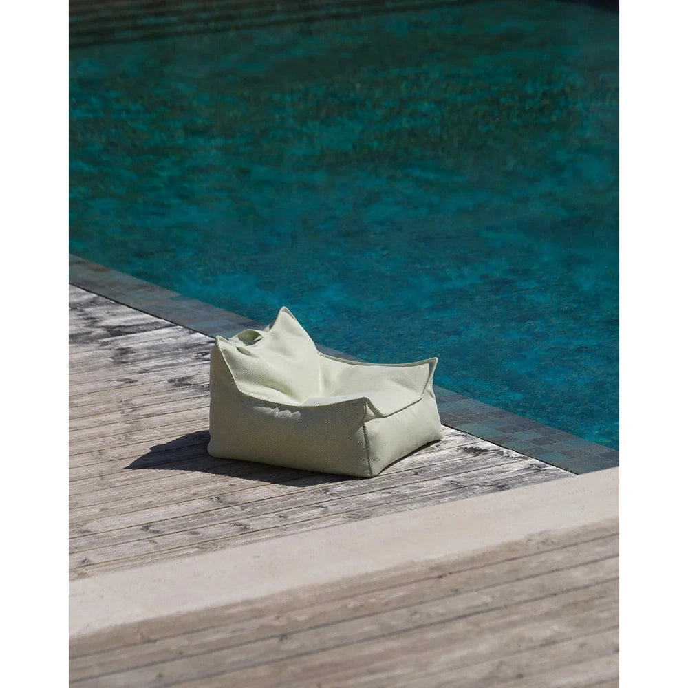 Wigiwama Pouf d’extérieur - Fauteuil pouf d’extérieur - Herba