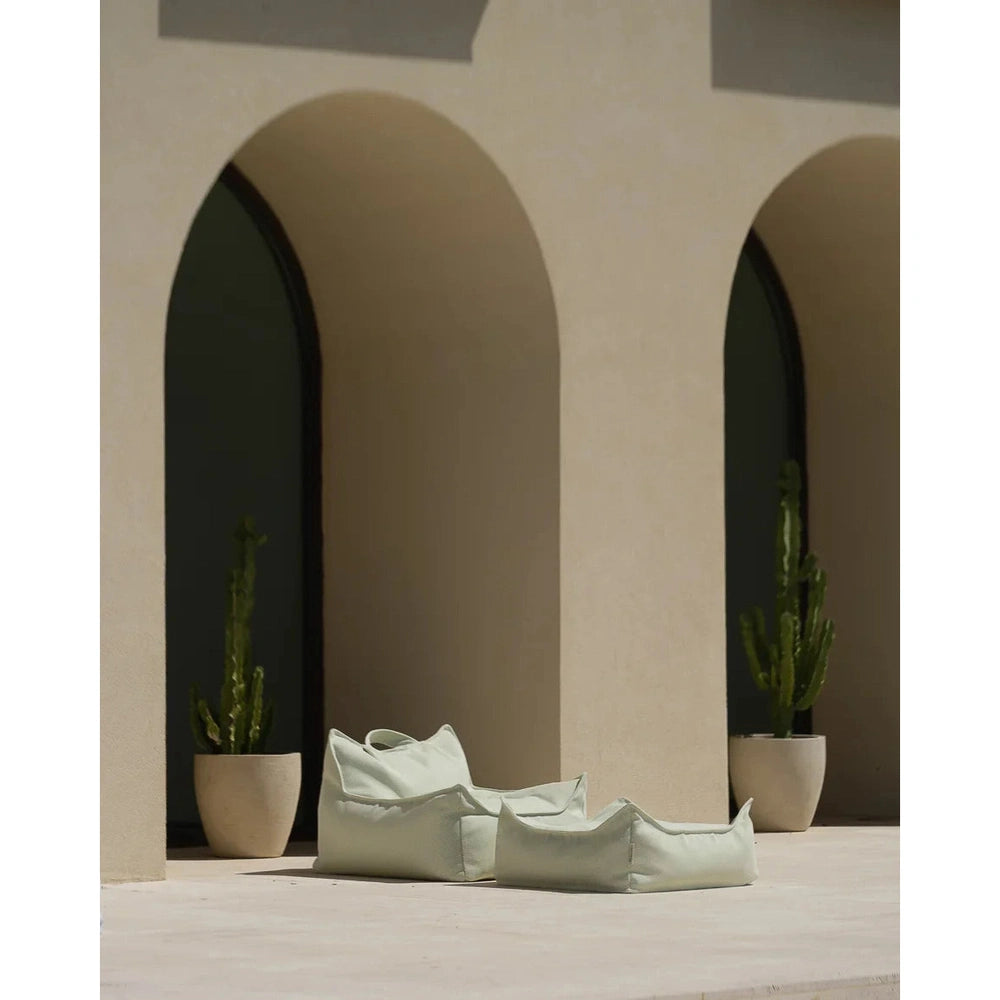 Wigiwama Pouf carré - Ottoman carré d'extérieur - Herba