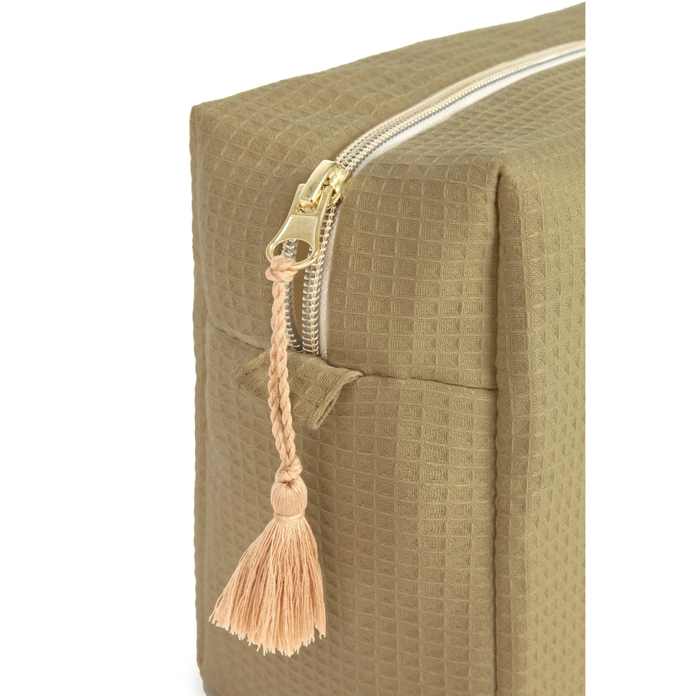 Nobodinoz Trousse de toilette Diva - Vert olive