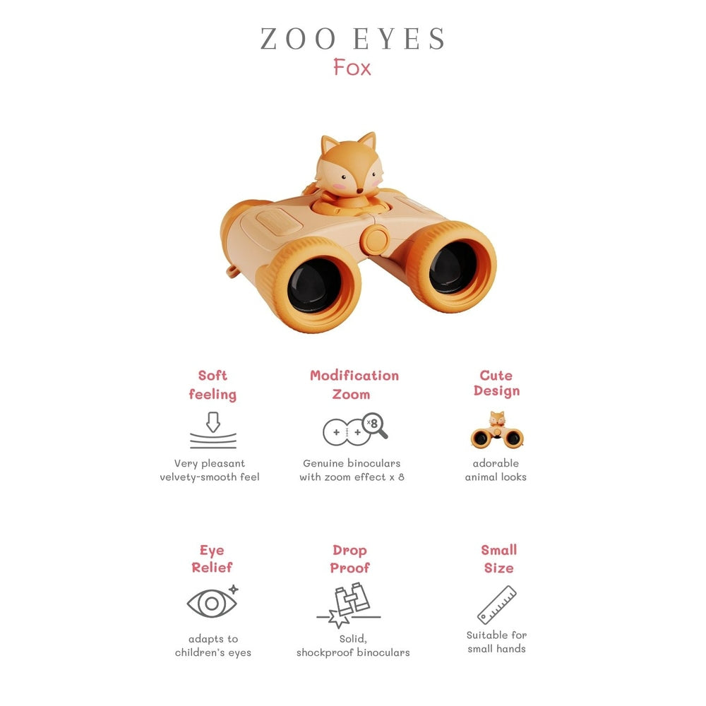 Les jumelles Zoofamily Zoo Eyes - copie Dino