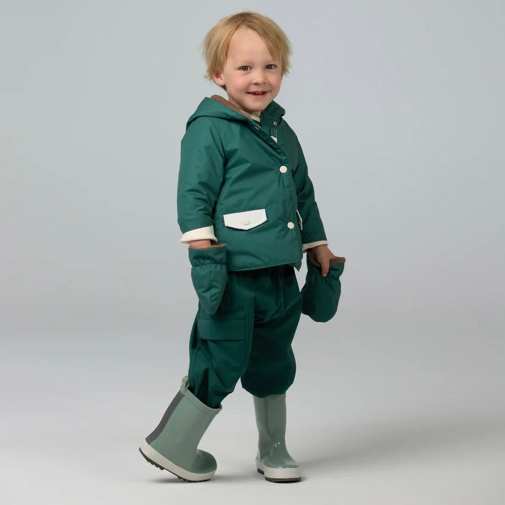 Ducksday Manteau d'hiver bébé avec moufles amovibles - Breeze
