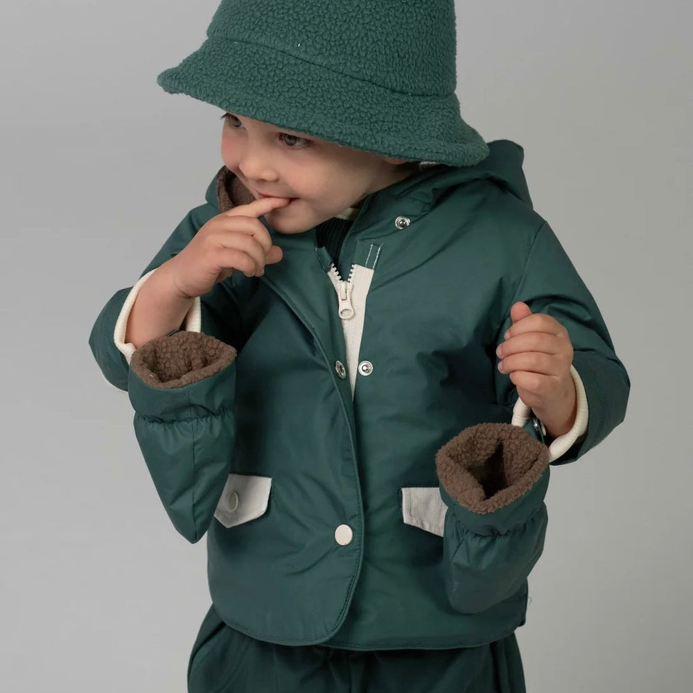 Manteau d'hiver bébé Ducksday avec moufles amovibles - Breeze
