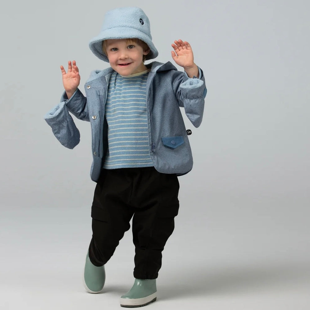 Ducksday Manteau d'hiver bébé avec moufles amovibles - Joe