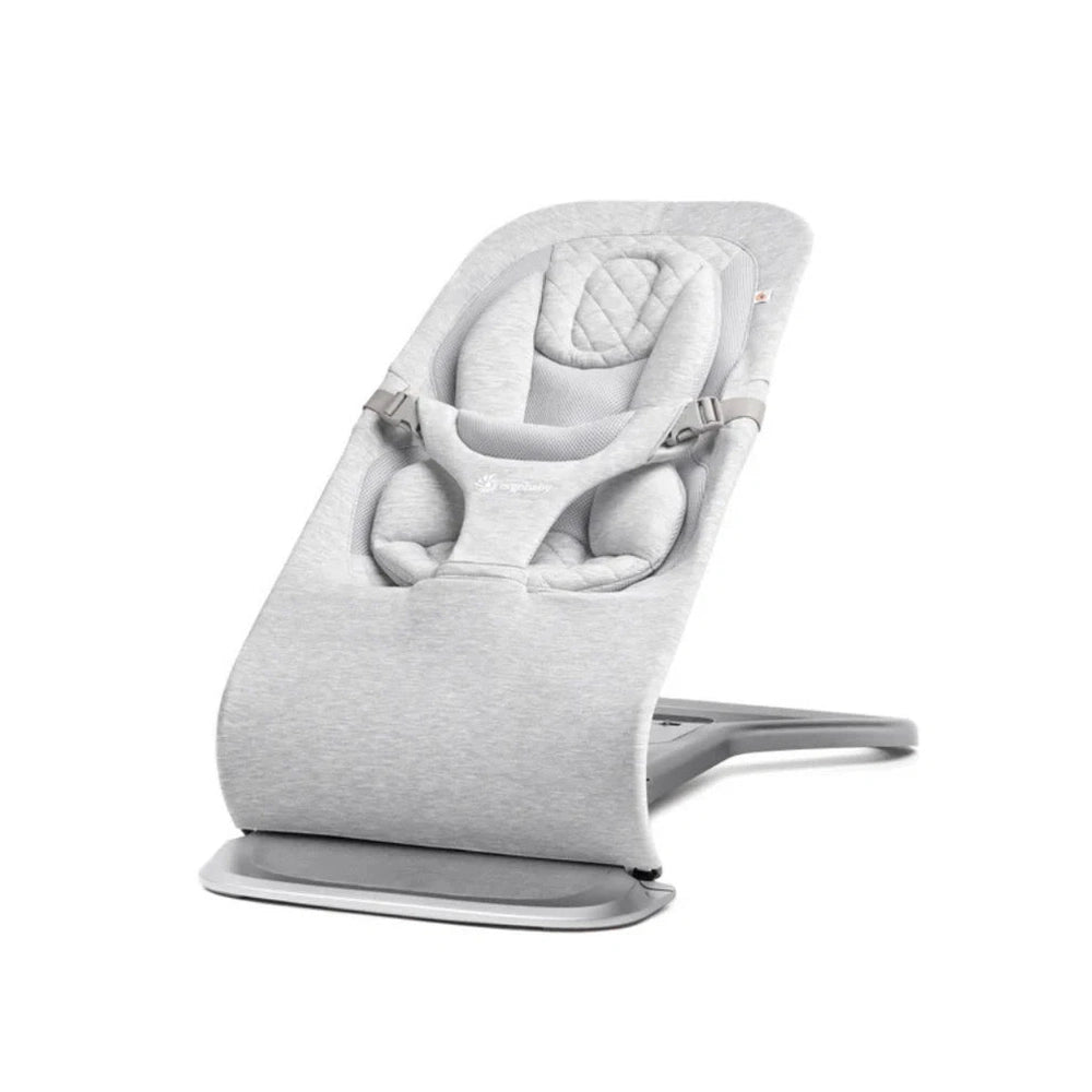 Ergobaby 3-en-1 Evolve Bouncer - Transat Light Grey Mesh