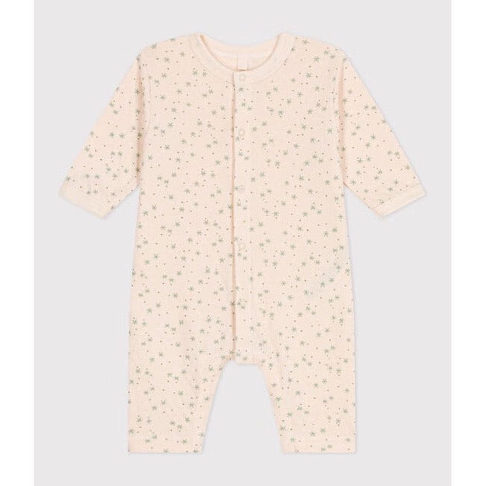 Petit Bateau Combinaison bébé en coton à imprimé étoiles