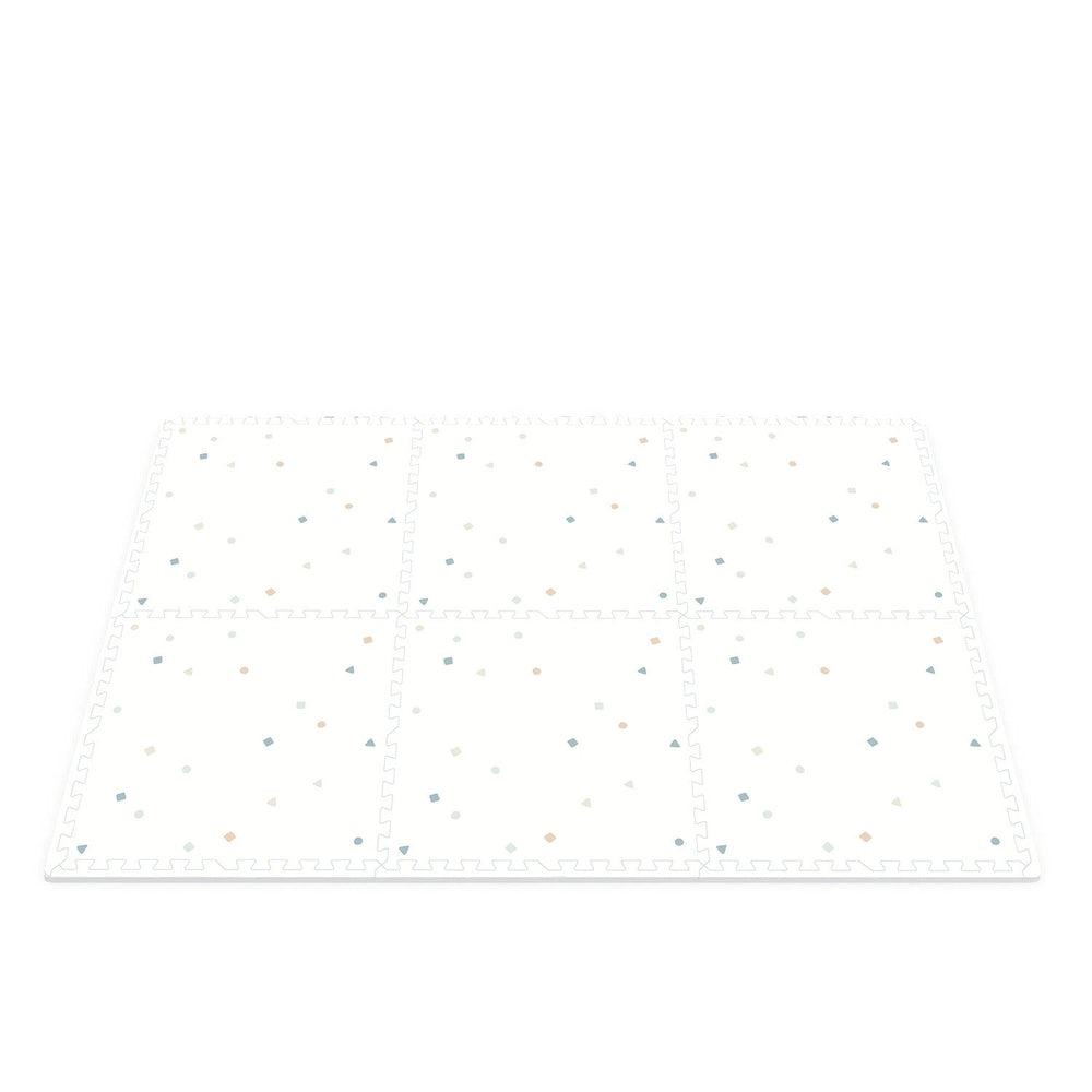 Play&Go Tapis de jeu puzzle - Eevaa 2 en 1 tapis puzzle/boîte de rangement - Design carte du monde coloré