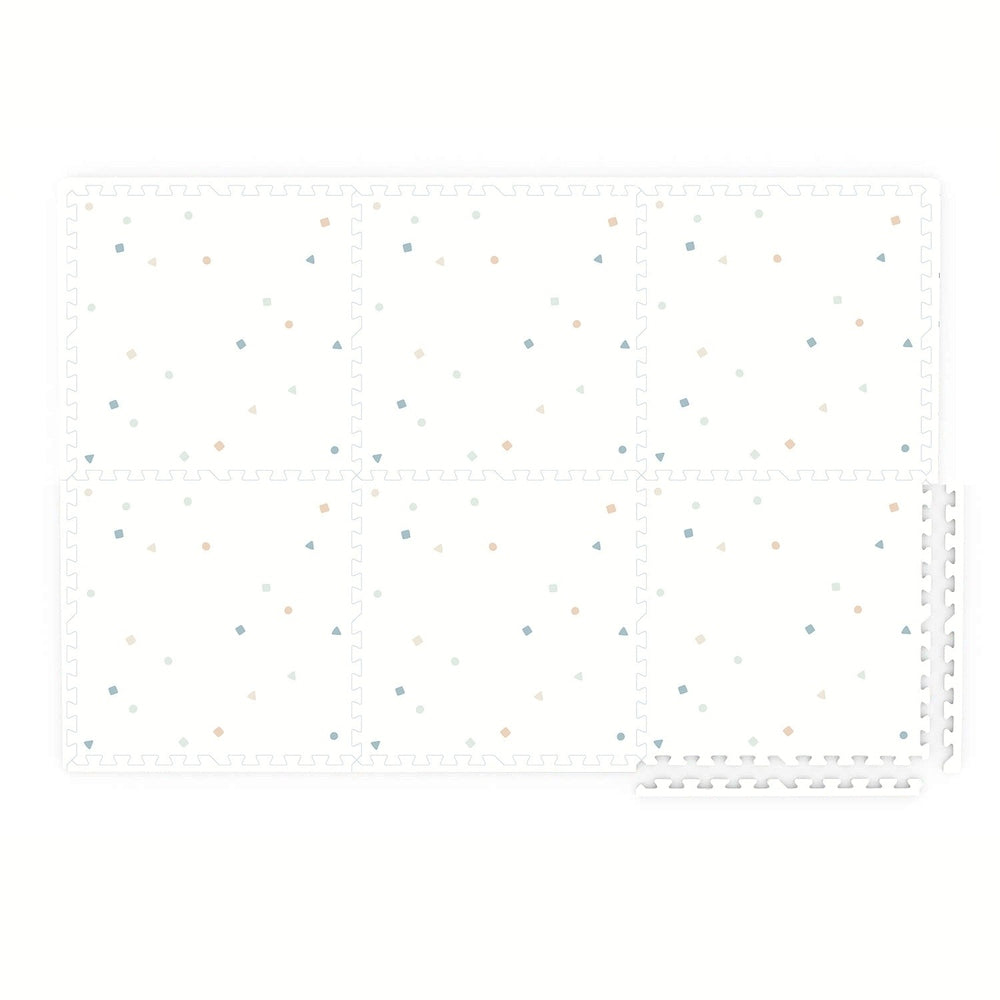 Tapis de jeu puzzle Play&Go - Eevaa 2 en 1 tapis puzzle/boîte de rangement - planisphère coloré