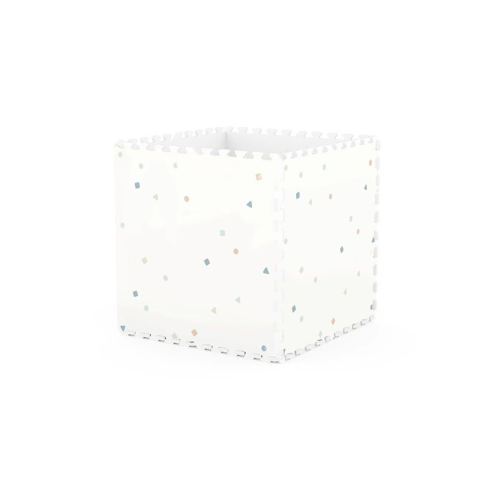 Tapis de jeu puzzle Play&Go - Eevaa tapis puzzle/boîte de rangement 2-en-1 - carte du monde, design coloré
