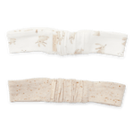 Bandeaux Little Dutch, lot de 2, Newborn Naturals - Sable/Bébé lapin
