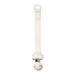 Attache-sucette Elodie en bois - Vanilla White