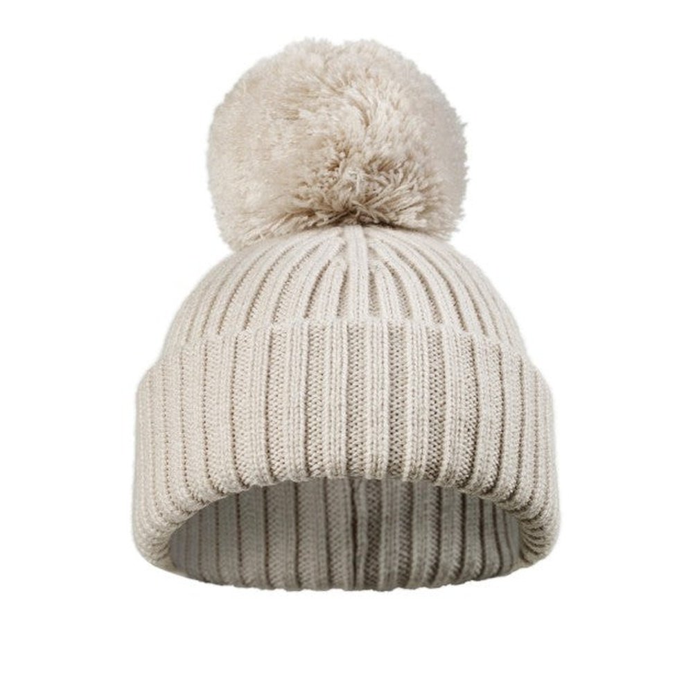 Elodie Details Bonnet en laine Blanc crème