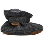 Chaussons en polaire à semelle souple - Gris
