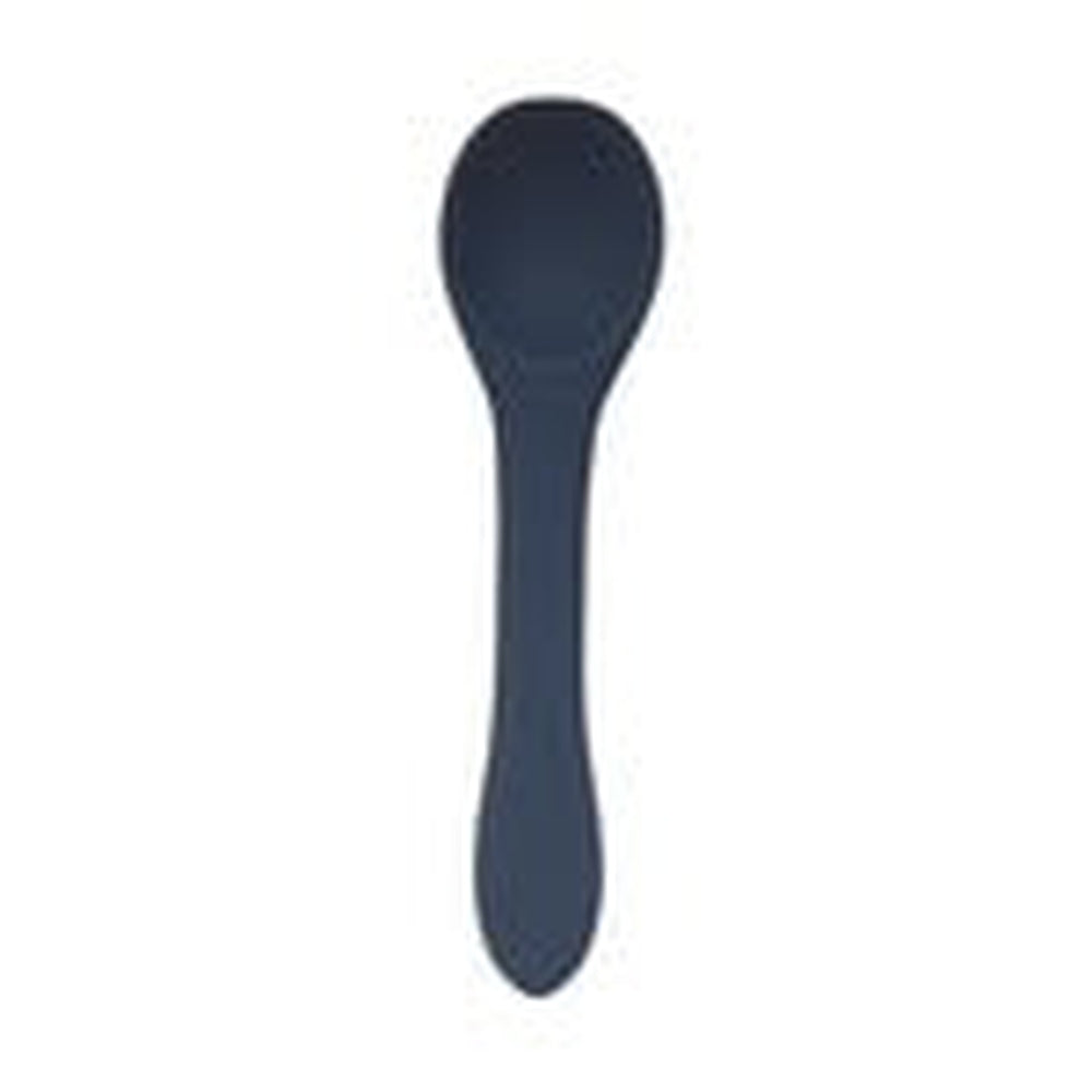 Mabebi Cuillères en silicone 3 pièces - bleu