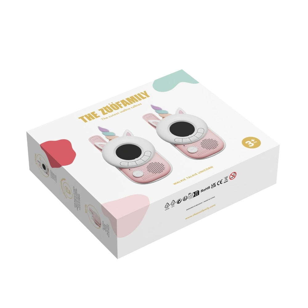 The Zoofamily Zoo talkie-walkie - set licorne