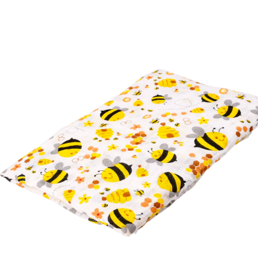 Happy Bear Lange hydrophile 120 Cm X 120 Cm - Abeilles