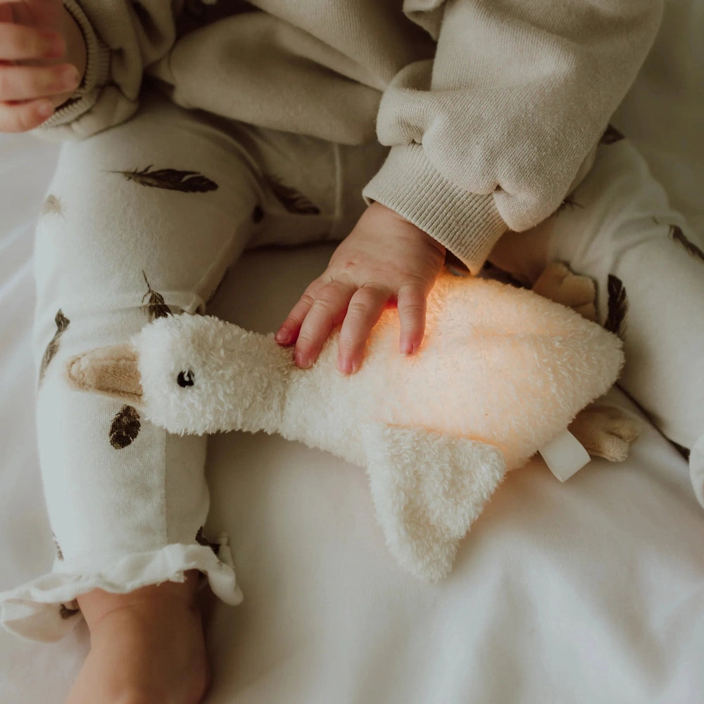 Liva beige - veilleuse en peluche