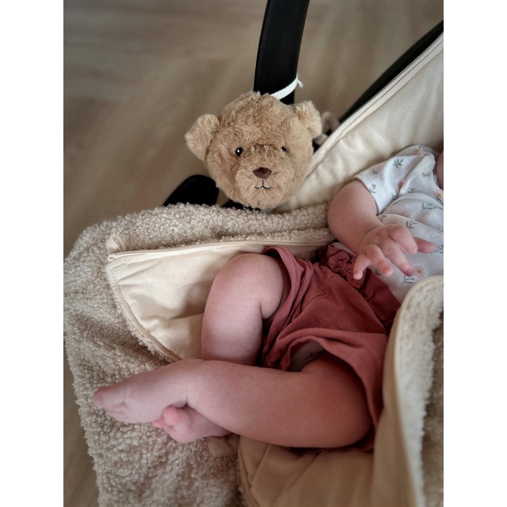 Doudou Heartbeat On The Go - Lou - Marron