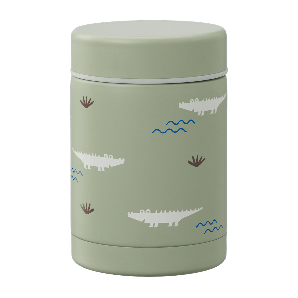 Pot de conservation/thermos alimentaire Fresk - Crocodile