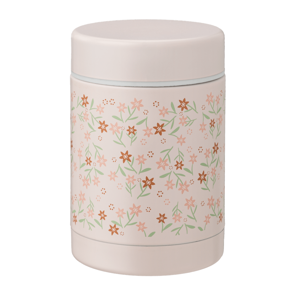 Fresk Boîte de conservation/thermos alimentaire / food jar - Fleurs du jardin
