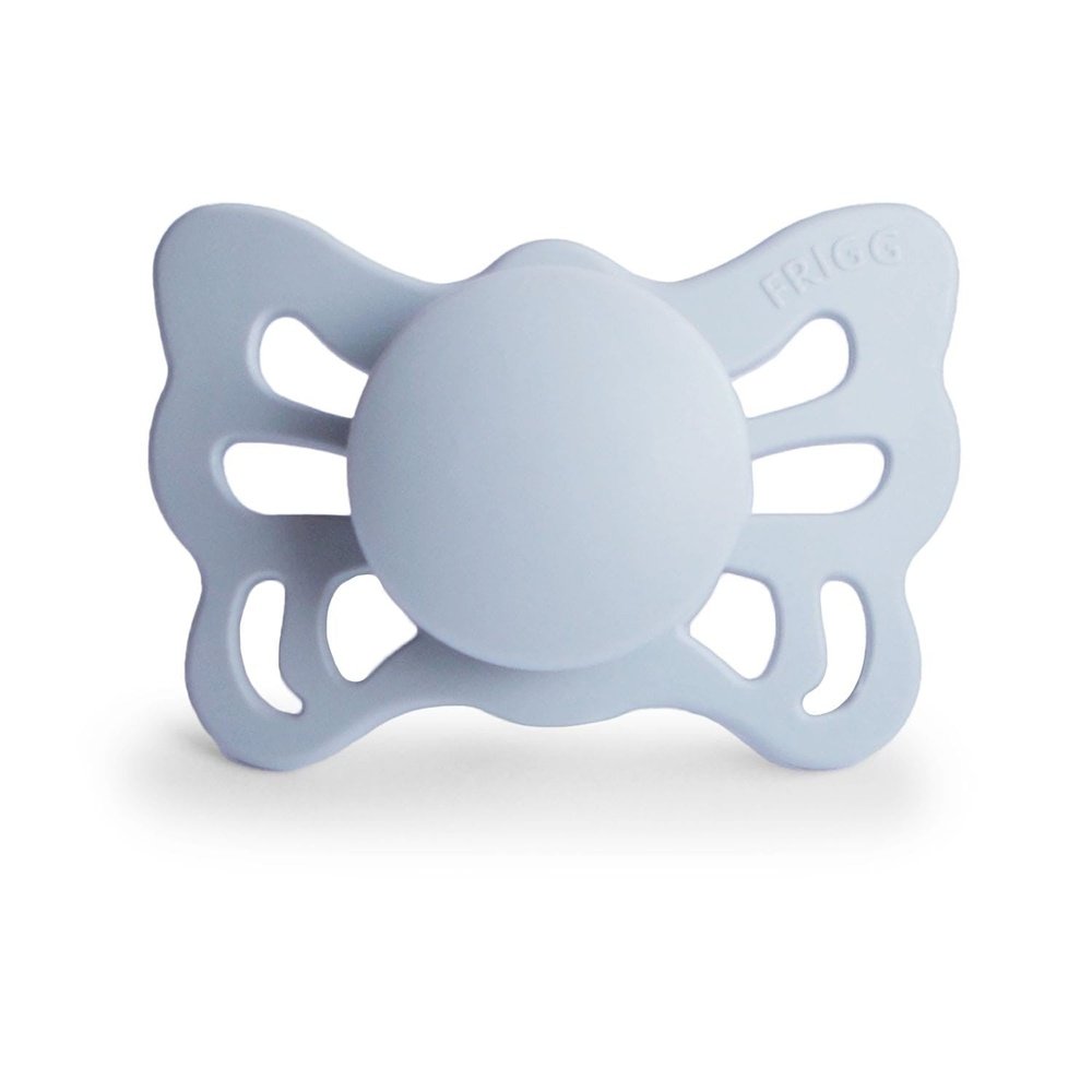 Papillon anatomique - silicone - bleu poudre T1
