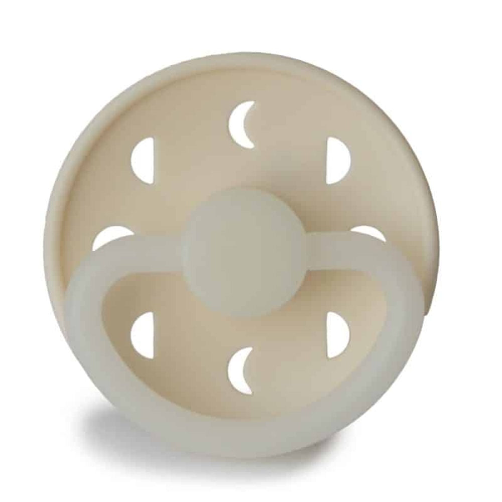 Frigg Tétine Moon Night - Silicone - Crème T1/T2