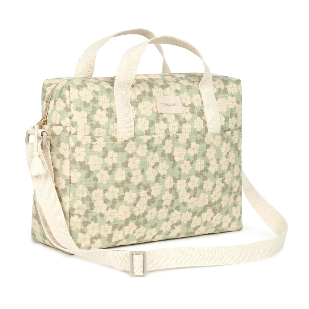 Nobodinoz Sac à langer Gala - Green Sakura