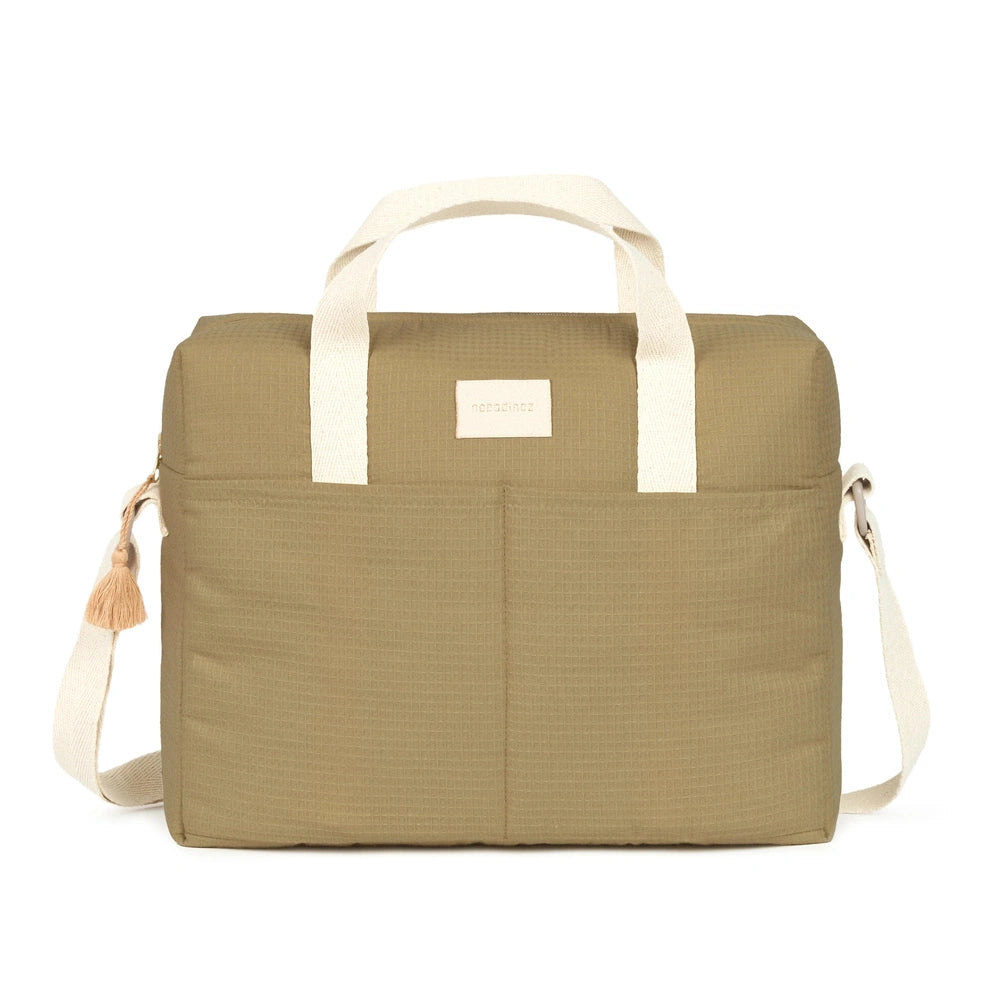 Nobodinoz sac à langer Gala - vert olive