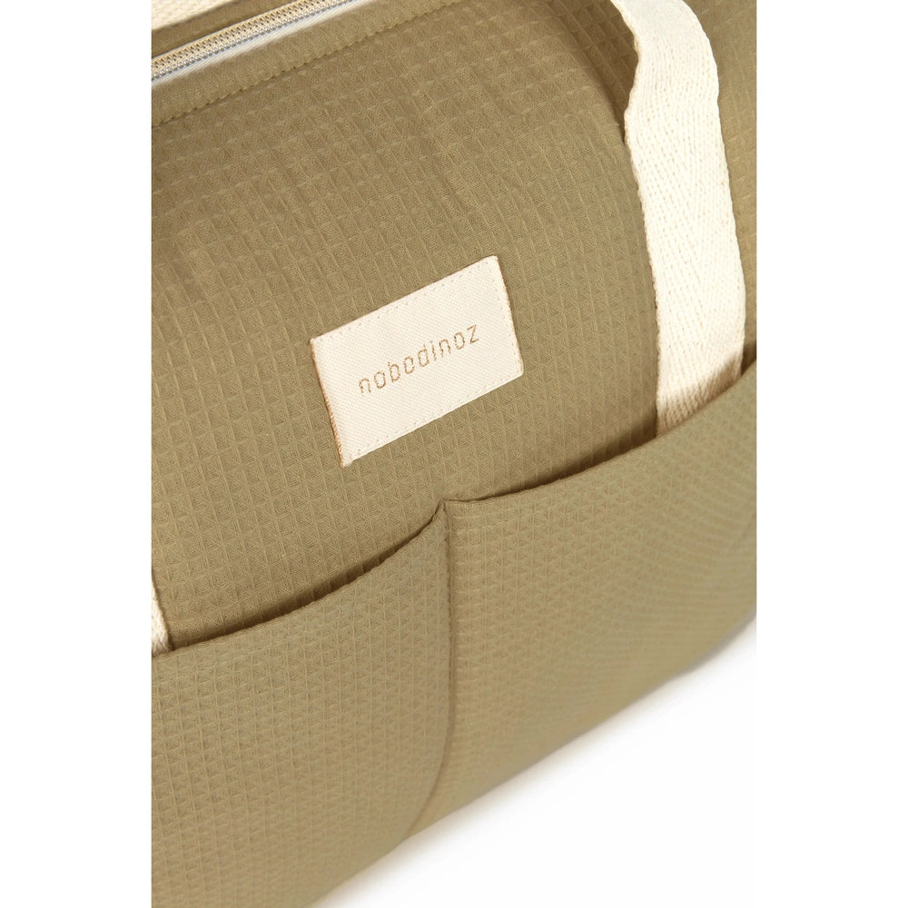 Nobodinoz Sac à langer Gala - Vert olive
