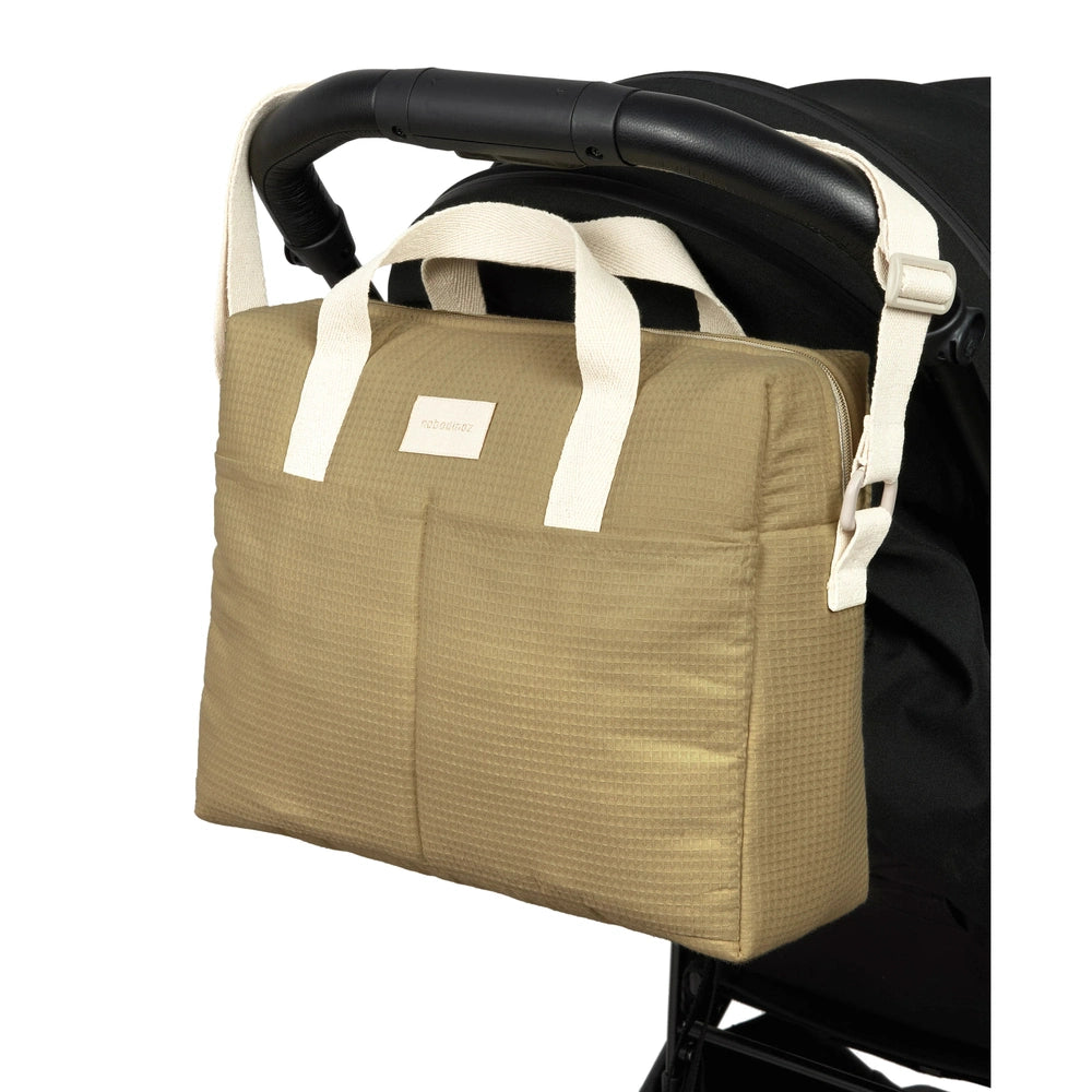 Nobodinoz sac à langer Gala - vert olive