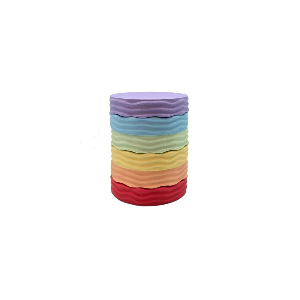 Grennn Bacs de jeu colorés - Grennn x Little Botanic Label Waves
