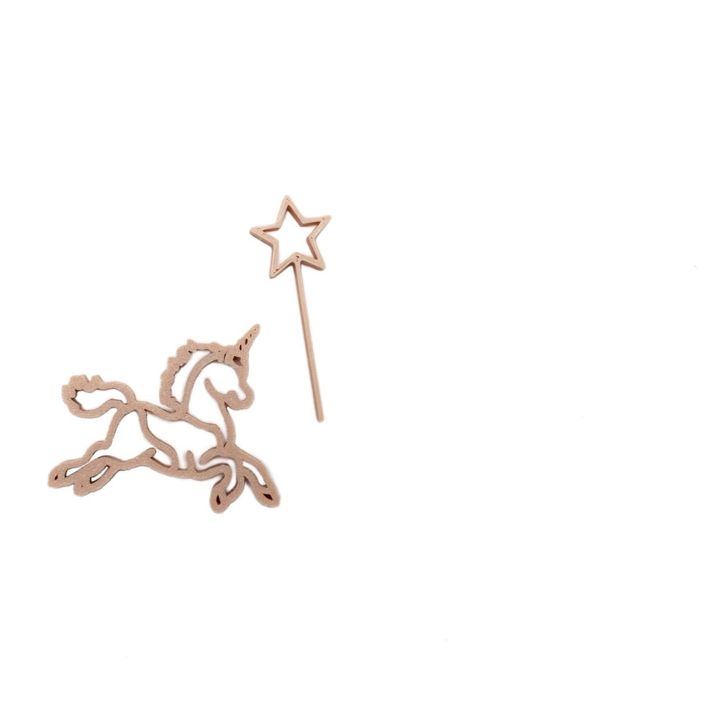 Grennn emporte-pièce licorne et baguette magique