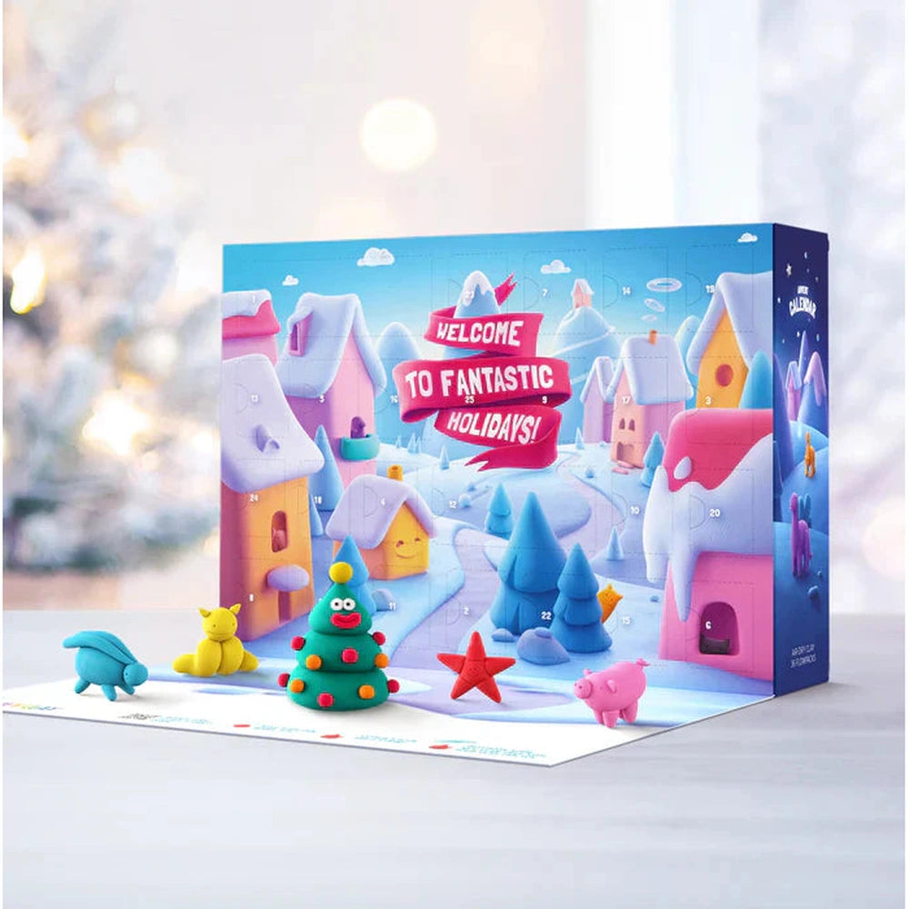 Pâte à modeler Hey Clay calendrier de l'Avent - pâte à modeler