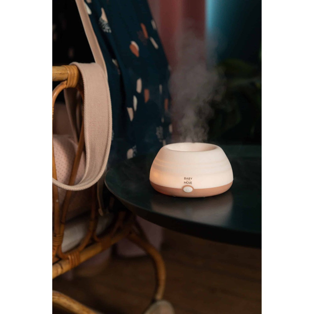 Baby on The Move Humidificateur avec veilleuse douce - Sweet Dreamz Blush