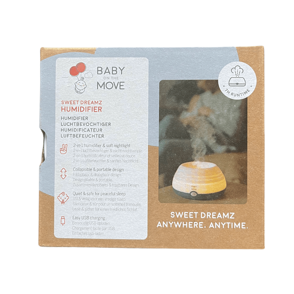 Baby on The Move Humidificateur avec veilleuse douce - Sweet Dreamz Denim