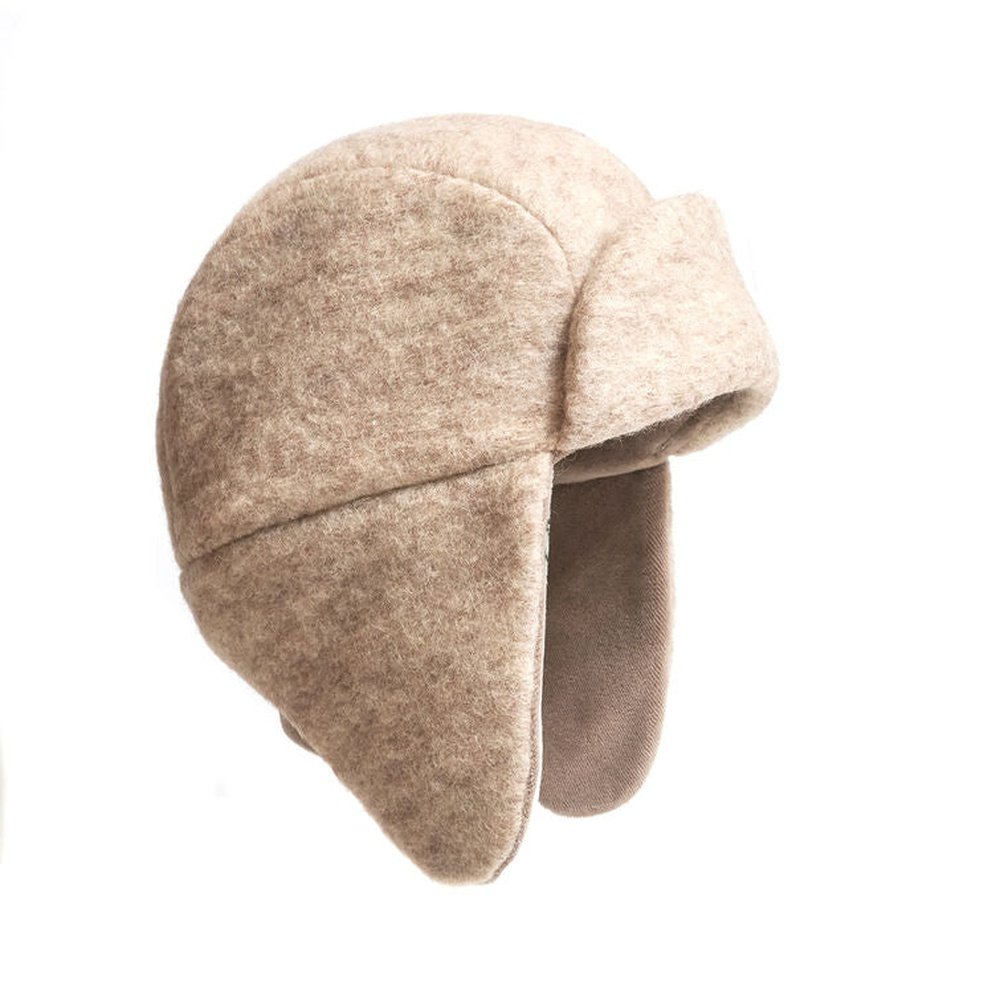 Bonnet en laine pour enfant - Beige