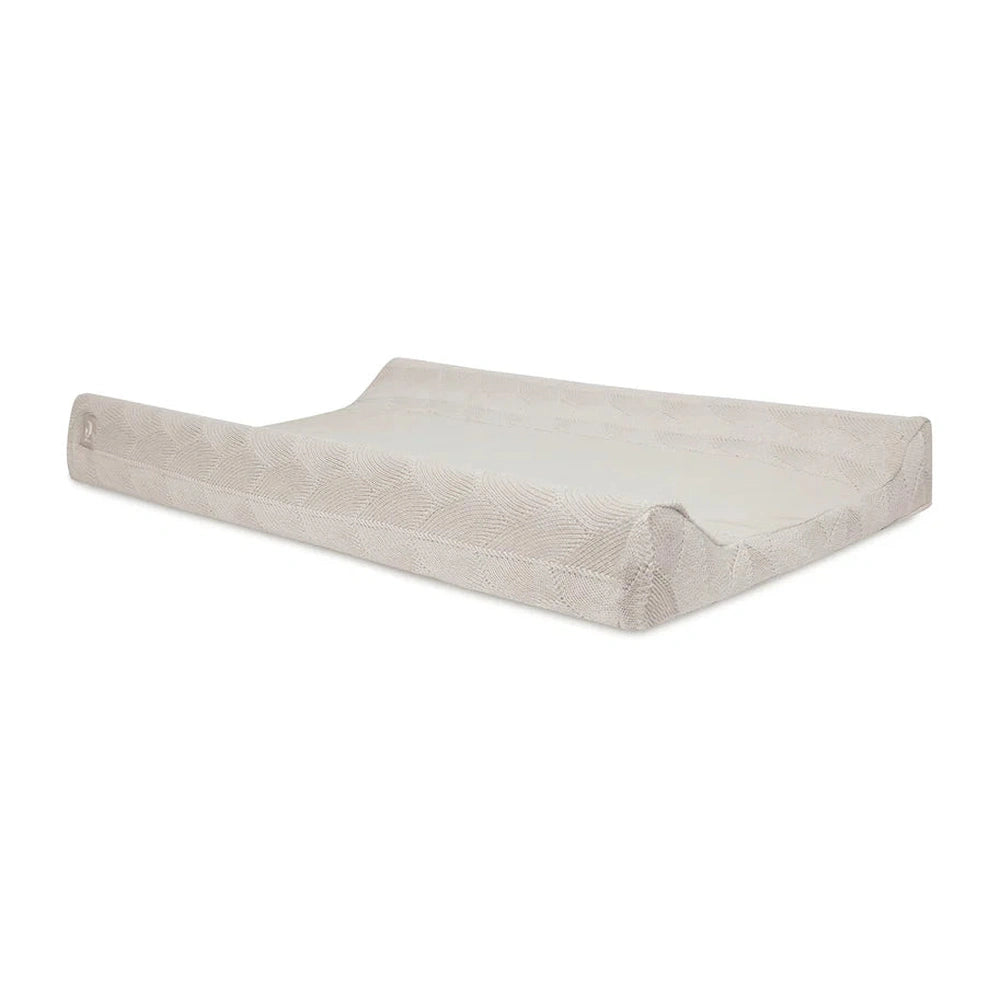Housse pour matelas à langer/plan à langer en éponge 50x70cm - Shell Knit Nougat
