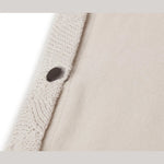 Housse pour matelas à langer/coussin de toilette en éponge 50x70cm - Shell Knit Nougat