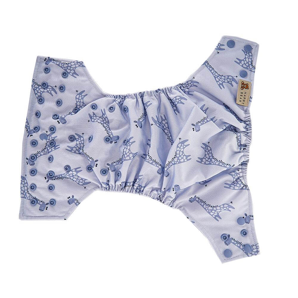 Couche lavable à poche Happy Bear - Girafe