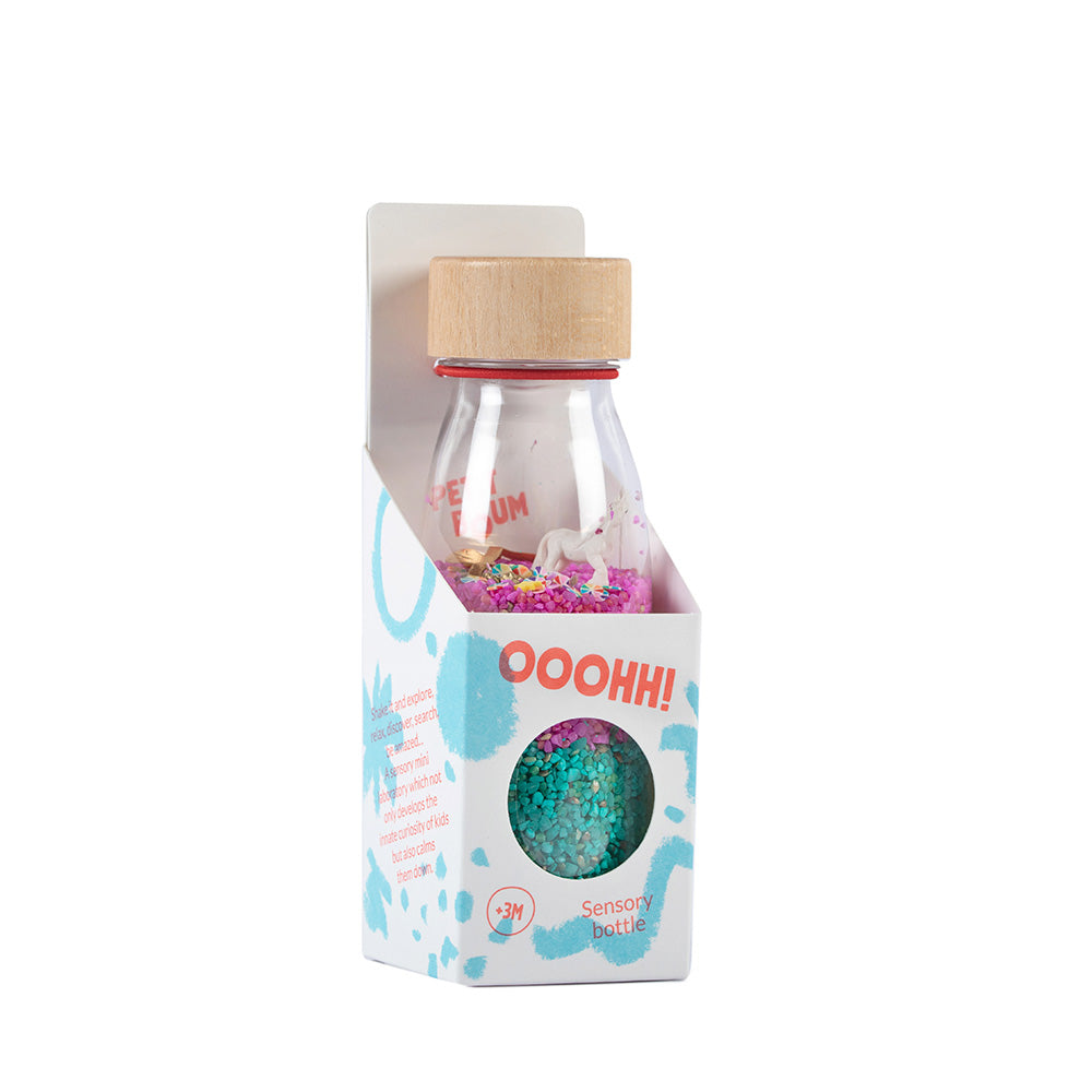 Petit Boum Bouteille sensorielle Bottle Unicorn