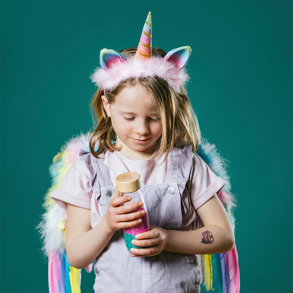 Petit Boum Bouteille sensorielle Licorne