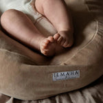 Housse relax Ilmaha pour coussin d’allaitement/coussin de grossesse Champagne / Velours